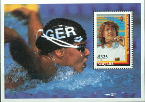 Гайана, 1994, Олимпиада 1996, Плавание, блок